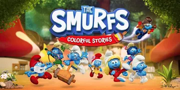 蓝精灵 多彩的故事（中文）The Smurfs Colorf封面