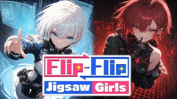 翻翻拼图女孩（英文）Flip Flip Jigsaw Gir封面