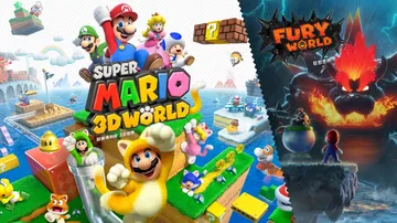 超级马里奥3D世界+狂怒世界|Super Mario 3D 封面