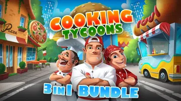 烹饪大亨：三合一|Cooking Tycoons: 3 in封面