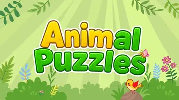 动物谜题|动物拼图|Animal Puzzles中文封面