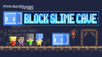 像素游戏制作大师系列：方块史莱姆洞窟|Pixel Game 封面