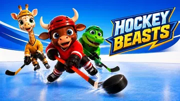 兽兽冰球 曲棍球野兽（英文）Hockey Beasts封面