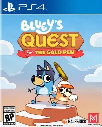 布鲁伊的寻找金色画笔之旅|Bluey's Quest for封面