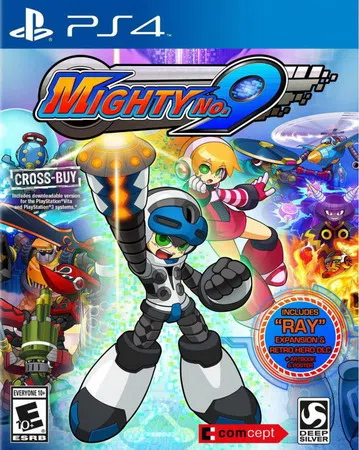 无敌9号|Mighty No. 9中文封面