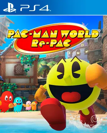 吃豆人：吃遍世界|Pac-Man World Re-Pac英封面