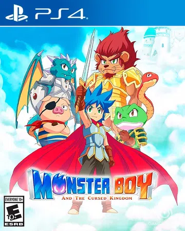 怪物男孩与被诅咒的王国|Monster Boy and th封面