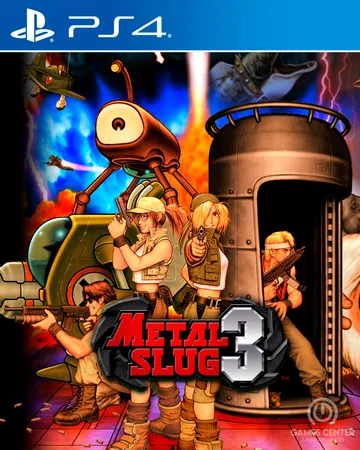 合金弹头3|Metal Slug 3英文封面