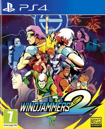 野外飞盘2|Windjammers 2英文封面