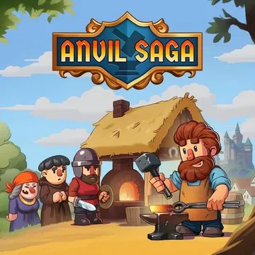 铁匠铺传奇（中文）Anvil Saga封面