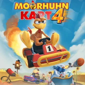 怪鸡卡丁赛4（英文）Moorhuhn Kart 4封面