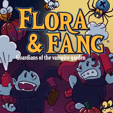 弗洛拉与方：吸血鬼花园的守护者（英文）Flora & Fan封面